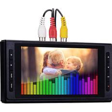 Video och Audio till digital omvandlare 5" skärm VCR, VHS AV, RCA, Hi8, Camcorder, DVD, Gaming Systems, kassettband