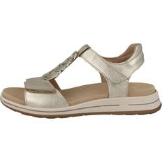 Leer Sandalen met hak Ara Osaka-S - Goud