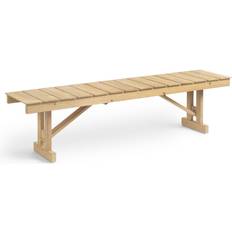 Carl Hansen & Søn BM1871 in Brown/White Garden Bench