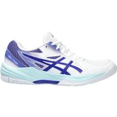 Asics 43 ½ Chaussures de handball Asics Gel-Task 3 White Eggplant Women's