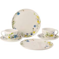 Rosenthal Serviessets Rosenthal Brillance Fleurs des Alpes Serviesset 6-delig