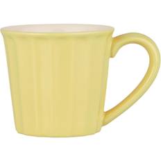 Ib Laursen Koppar Ib Laursen Mynte Lemonade 200 ml Rillad Mugg Gul Mugg