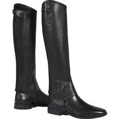 Unisex Reitschuhe Busse Wadenchaps Soft Kurzchaps Schwarz