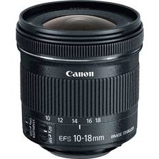 Canon EF-S 10-18mm F4.5-5.6 IS STM Black