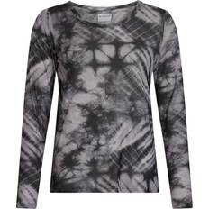 IN FRONT Mesh T-shirt, Farve: Grey, Størrelse: XXL, Dame