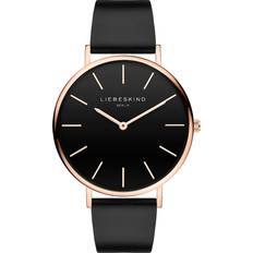 Liebeskind Berlin Dameur LT-0268-LQ Sort Rosaguld