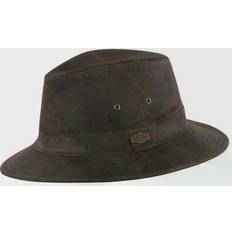 Brun - Skind Hovedbeklædning MJM Haag Leather Hat Brun
