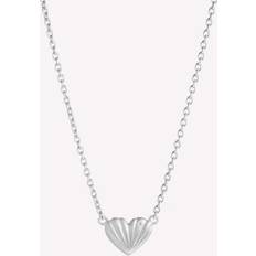 ByBiehl Dam Halsband ByBiehl Just Love Necklace Dam Halsband Med Hänge - Rhodinated Silve