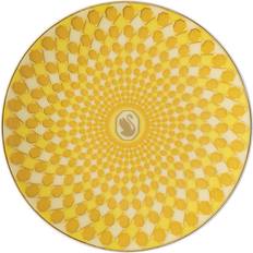 Swarovski Signum Small Yellow Dessert Plate