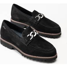 Sioux Meredith 734 Svarta loafers mocka