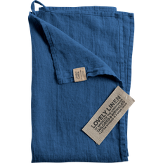 Lino Asciugamani Lovely Linen Linnehandduk X Bath Towel Blue (70x45cm)