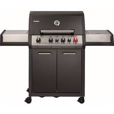 Enders Barbecues Enders Barbecue Monroe Black Pro 4 IK Turbo 4 Brêleurs Dont 1 Turbo Zone