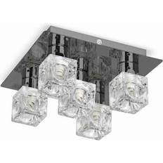 Lighting ValueLights Modern Ice Cube 5 Way Ceiling Flush Light