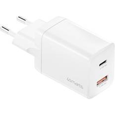 4smarts Dual USB HURTIG oplader adapter 1 x USB-A 18W 1 x USB-C 30W