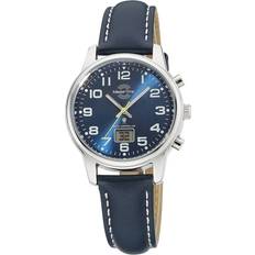 Master Time MTLA-10818-32L Classic Blå/Læder Ø34 mm