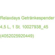 Getränkespender Relaxdays 4,5 l Getränkespender