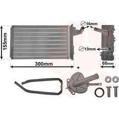 Accessoires pour Appareils Électroménagers Blancs Van Wezel Radiateur De Chauffage 17006106 avec accessoires *** IR PLUS *** ALFA ROMEO: 146, FIAT: Coupe