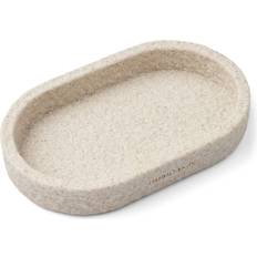 Lave-vaisselle Sécurisé Plateaux de service Humdakin Sandstone Ovale 15 x 25 cm Natural Plateau de service