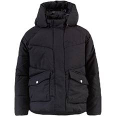 Short Padded Jr Jacket Black