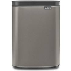 Städutrustning & Rengöringsmedel Brabantia Bo Avfallshink 4 L Platinum