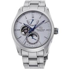 Orient Star Contemporary Silver Dial Stainless Steel Strap Men's Watch RE-AY0002S00B
