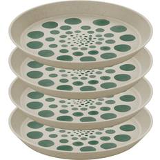 Plastique Assiettes à Dessert Koziol Connect Monstera Dessert Plate 20.5cm 4pcs