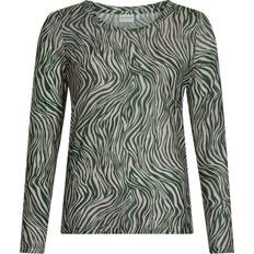 IN FRONT Oberteile IN FRONT Mesh T-Shirt - Green