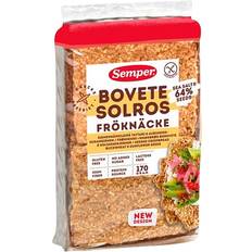 Semper Glutenfri Knækbrød Boghvede & Solsikkekerner 500g