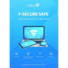 Software per Ufficio F-Secure Safe, 5 Geräte 2 Jahre, ESD, Download