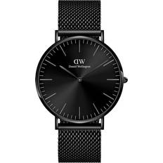 Daniel Wellington Homme Montres-bracelets Daniel Wellington DW Classic Mesh Onyx Black 40mm