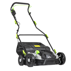 Escarificadores de césped Dellonda 1500W Electric 2-in-1 Scarifier, 5-Heights, 36cm Cutting Width, 45L Grass Bag, 10m Cable DG216