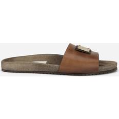 Golden - Herren Slides Dolce & Gabbana Hawaii - Brown