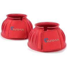 Shires Arma Touch Close Over Reach Boots - Red