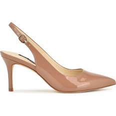 Nine West Polyurethane Shoes Nine West Menora Slingback Pumps Natural