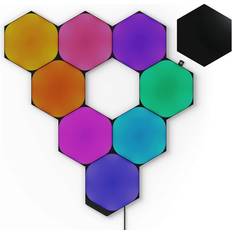 Nanoleaf Hexagons Ultra Black Edition Starter Kit Veggarmatur