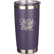 Acciaio Bicchieri da viaggio Christian Art Gifts Be Still & Know Stainless Steel Travel Mug Bicchiere da viaggio