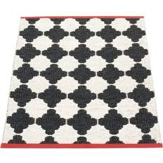 Pappelina Marre Black Runner Rug 70 x 90 cm Black cm
