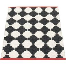 Pappelina Tapis Pappelina Tapis Réversible Marre 70 x 90 cm - Noir/Vanille - Multicolore Noir cm