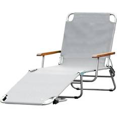 Oui Chaises longues Jan Kurtz Amigo Avec Accoudoirs - Chaise Longue - Gris