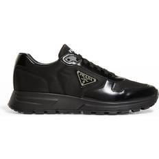 Prada Trainers Prada Re-nylon And Brushed Leather Sneakers Black 10,5