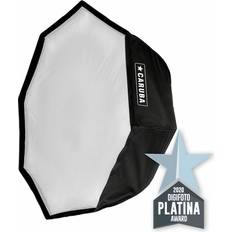 Caruba Quick Assembly Matte Silver Round Softbox 95cm
