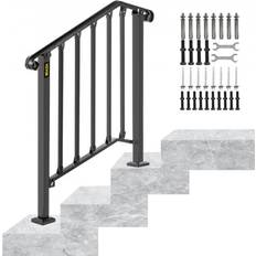 Escaliers et Rampes VEVOR Handrail Picket 2 Fits 2 or 3 Steps Outdoor Stair Rail