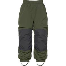 Varmt foret Regnbukser Børnetøj Didriksons Narvi Kid's Pants - Deep Green (504975-300)