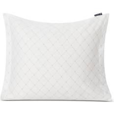 Hemtextil Sova Lexington Signature Star Sateen Örngott Beige, Vit (65x65cm)