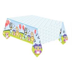 Fiesta infantil Manteles Amscan Tischdecke, Tischdecke Papier Bluey, 120x180cm 180 x 120 x 1 cm