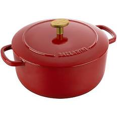 Ballarini Øvrige gryder Ballarini Bellamonte Round Cast Iron Pot 2.6 ltr Red med låg
