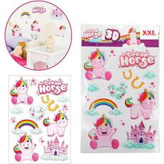 Ruimte Kinderkamers Star Toi-Toys Muurdeco Stickers Unicorn