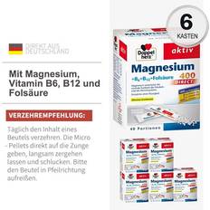 Herz Vitamine & Mineralien Doppelherz aktiv Magnesium 400 + B6 + B12 + Folsäure