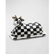 Mackenzie-Childs Cow Creamery Butter Dish