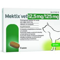 Mektix vet, filmdragerad tablett 12,5 mg/125